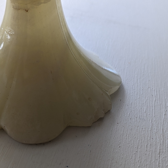 Onyx pedestal decorative fruit bowl - Picture 6 of 8